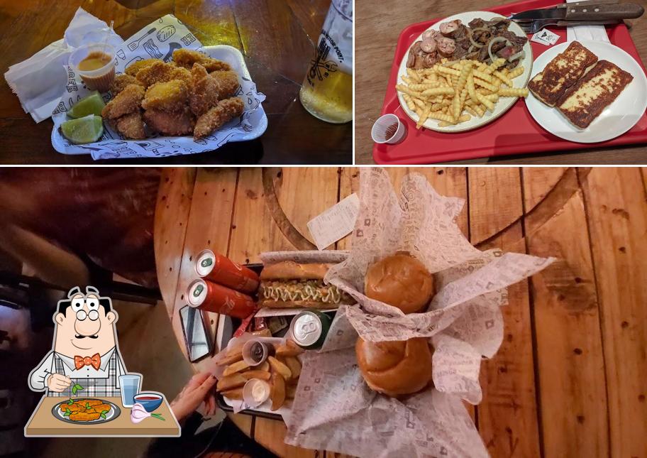 Asas de frango em Galpão 17