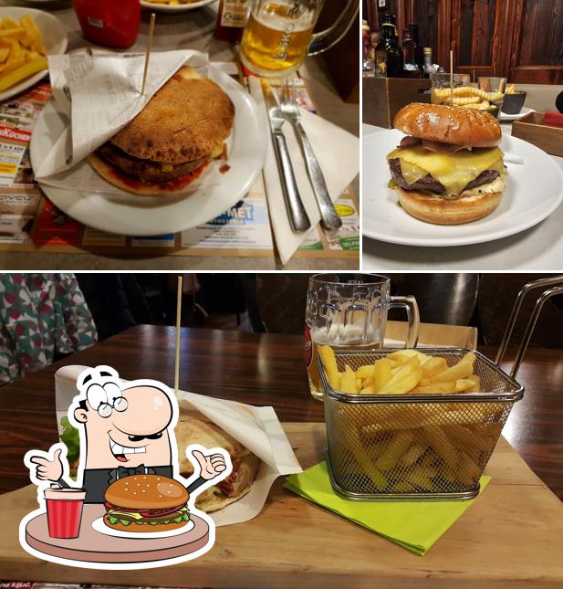 Prova un hamburger a AVIO PUB