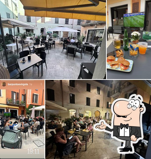 Gli interni di Bar Punto&Virgola