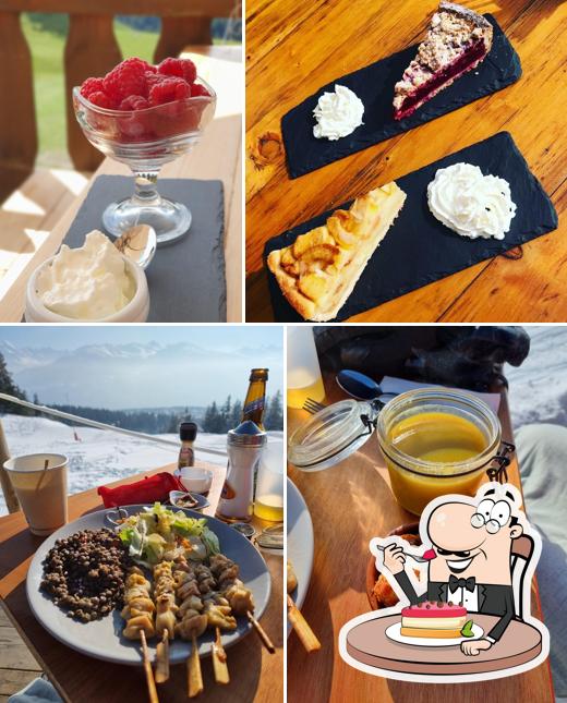 Chez Erwin serve un'ampia gamma di dolci Chez Erwin serve un'ampia gamma di dolci