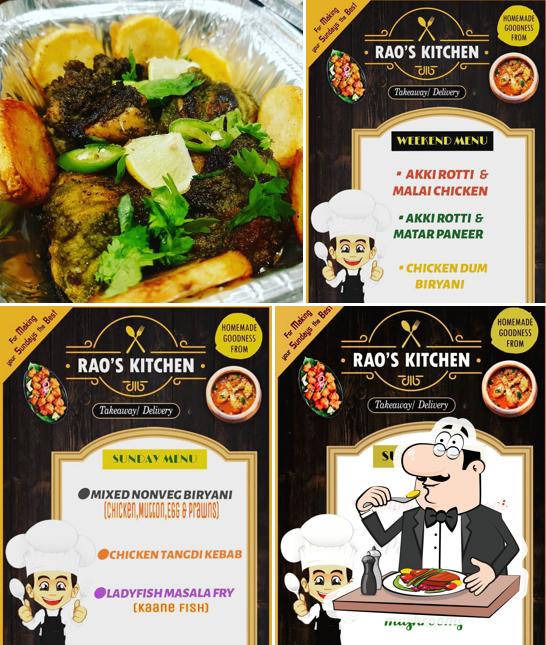 Food at SK Rao's Kitchen