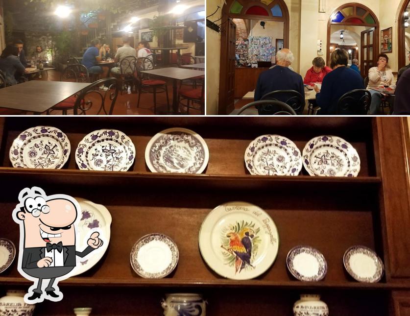 Gli interni di Taverna del Pappagallo Ristorante e Pizzeria