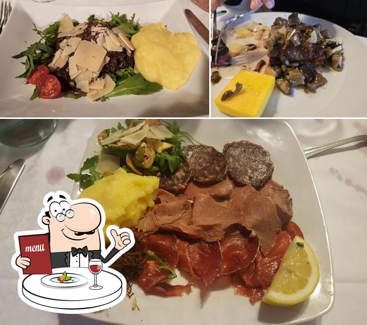 Platti al Trattoria dalla Mora "Ciavarina"