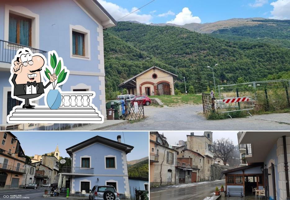 L'area esterna è una caratteristica importante di Bar Stazione di Bruno Valentina