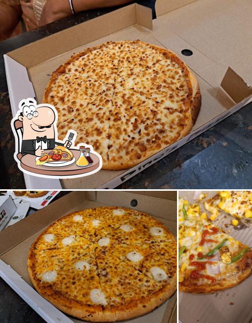 Pick various kinds of pizza