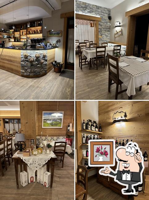 Dai un'occhiata agli interni di Osteria il Camino