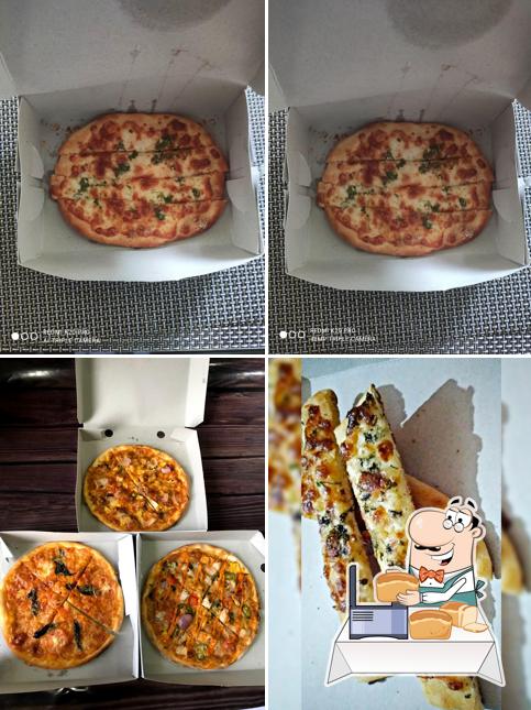 Garlic bread at PU's Pizzeria