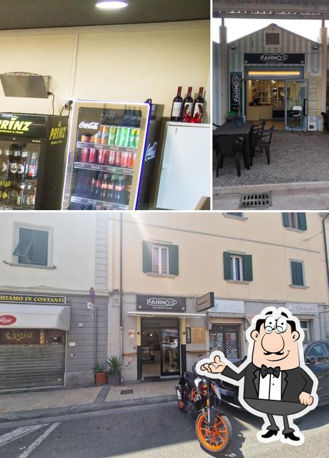 La interni e esterno del ristorante