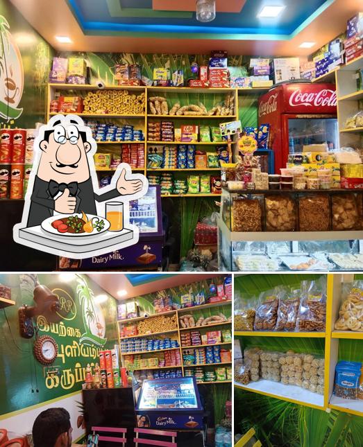 Food at Puliyampatti karuppatti coffee