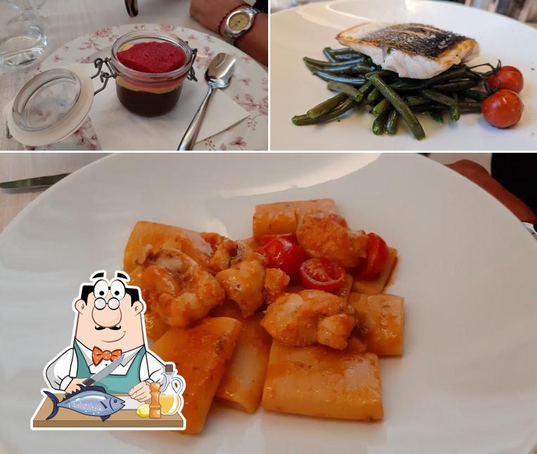 Salmone grigliato al Trattoria del Buontempone