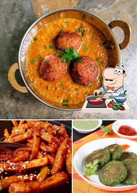 Chicken curry at Veggie Factory