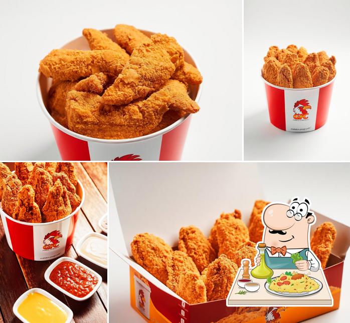 Frango frito em GFC Frango Frito