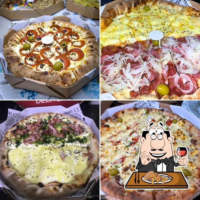 No Bella Turim Pizzaria, você pode degustar pizza