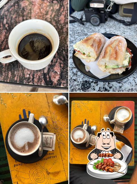 Food at Chotu's French bakery and South Indian Food Pushkar