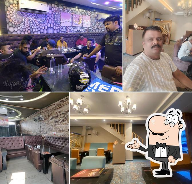 The interior of Thaliwala Pure Veg Restaurant