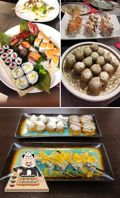 Il sushi è il cibo tradizionale della cucina giapponese