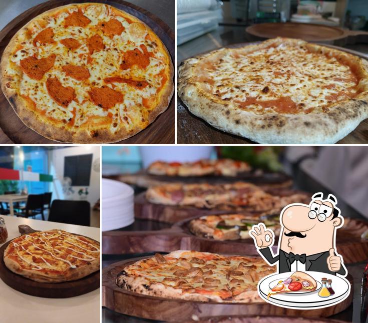 Try out different variants of pizza