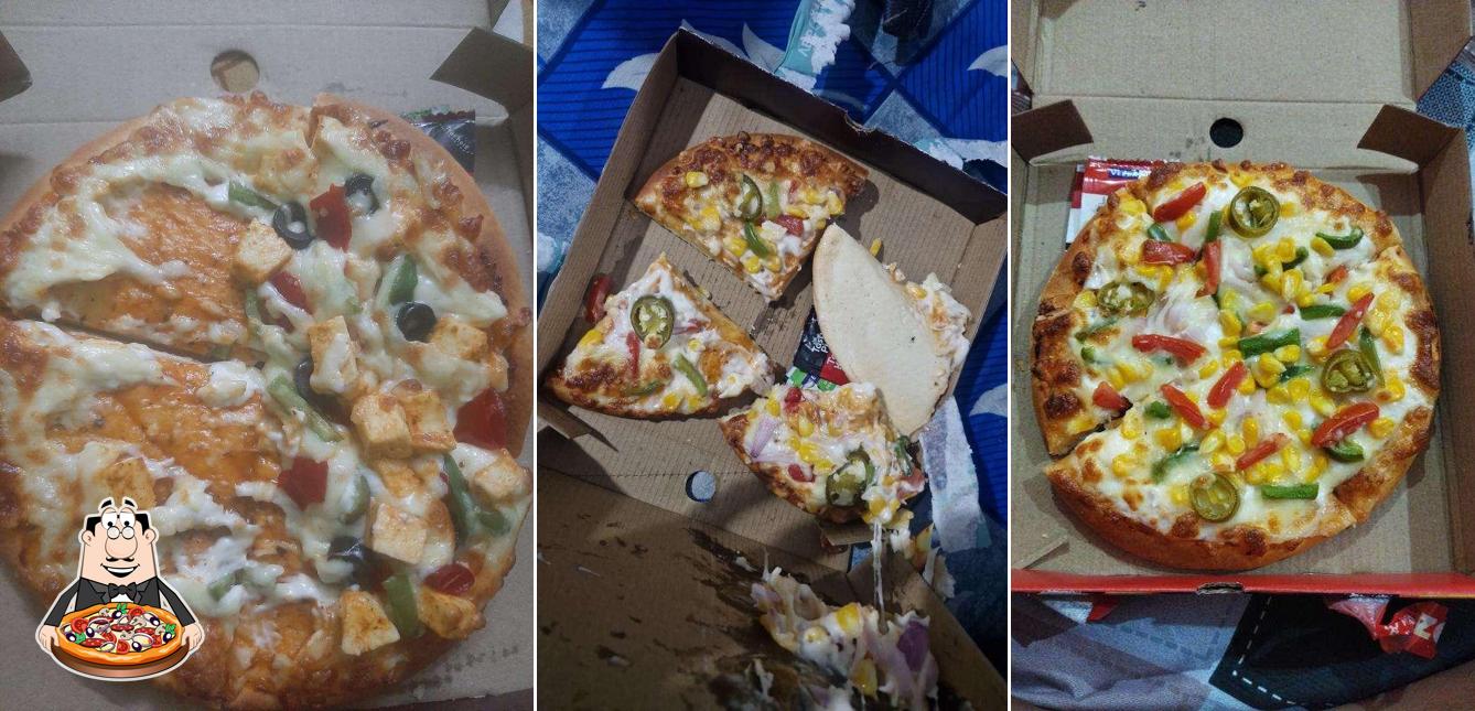 Order different kinds of pizza