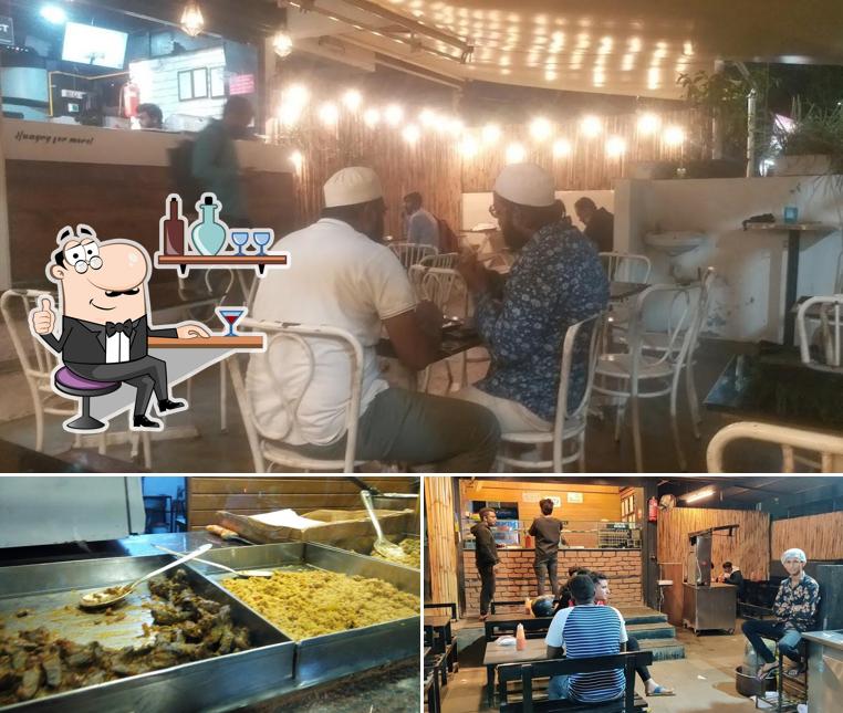 The interior of Arabian Bites