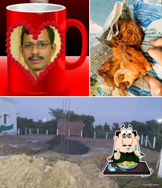 Among different things one can find food and beverage at Aranvoyal Chat Corner
