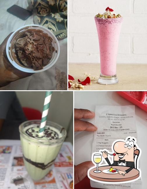 Shakes and Desserts