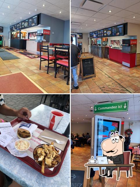 Installez-vous à l'une des tables de Resto Richard