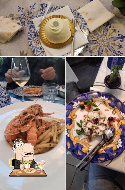 Cibo al Hostaria del Corso