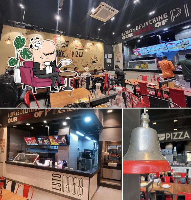 Check out how Pizza Hut looks inside