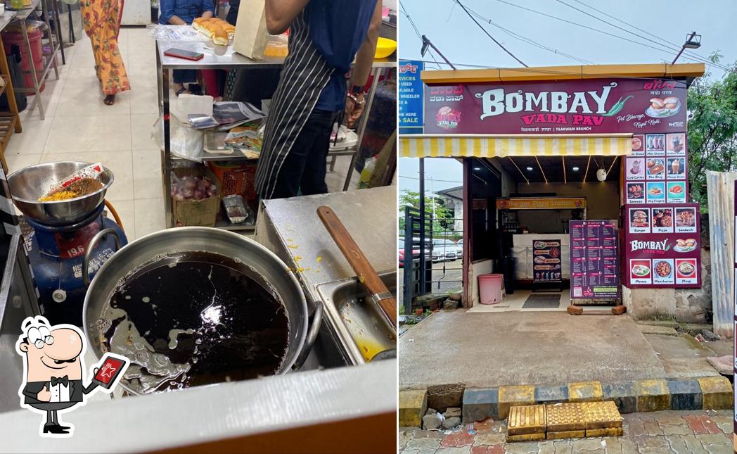 The exterior of Bombay Vada Pav Belagavi