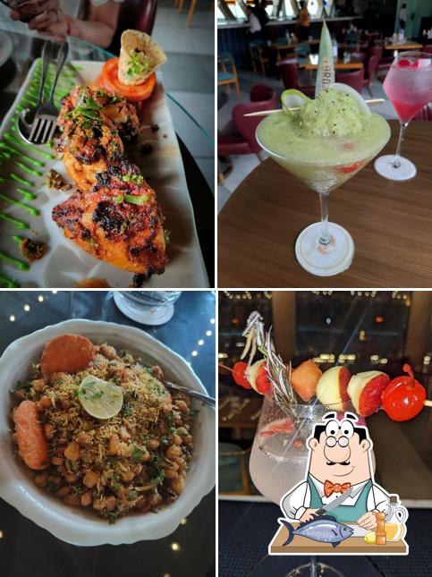 Grilled salmon at Lord of the drinks