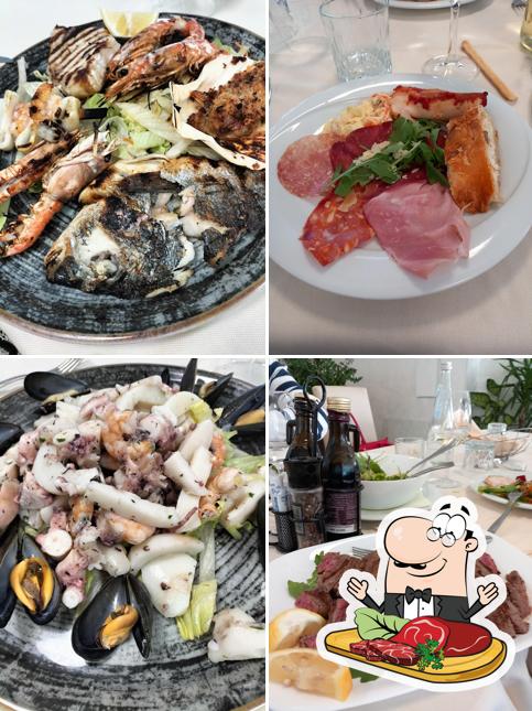 Carpaccio di manzo al Ristorante Pizzeria "La Locomotiva"