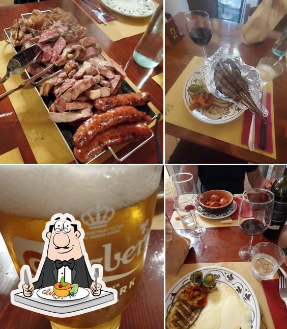 Platti al La Taverna del Vasto