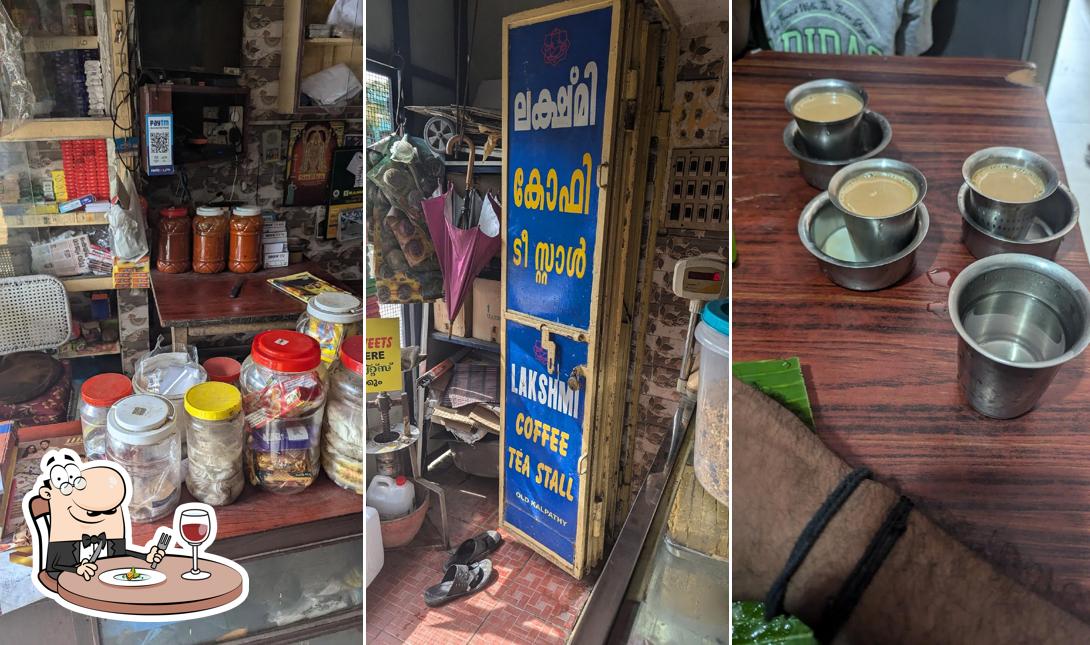 Food at Lakshmi Coffee Tea Stall