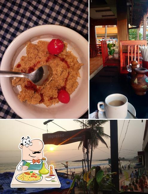 Food at Impresso Cafe