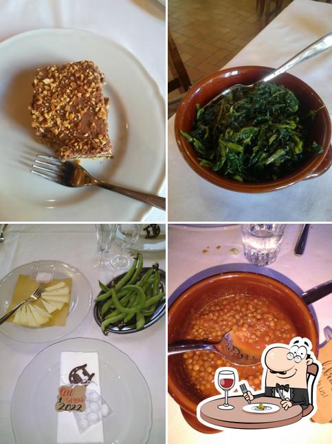 Cibo al Osteria la Staffa