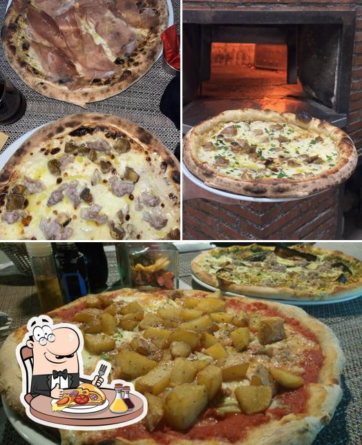 A Pizzeria A Modo Mio, puoi assaggiare una bella pizza