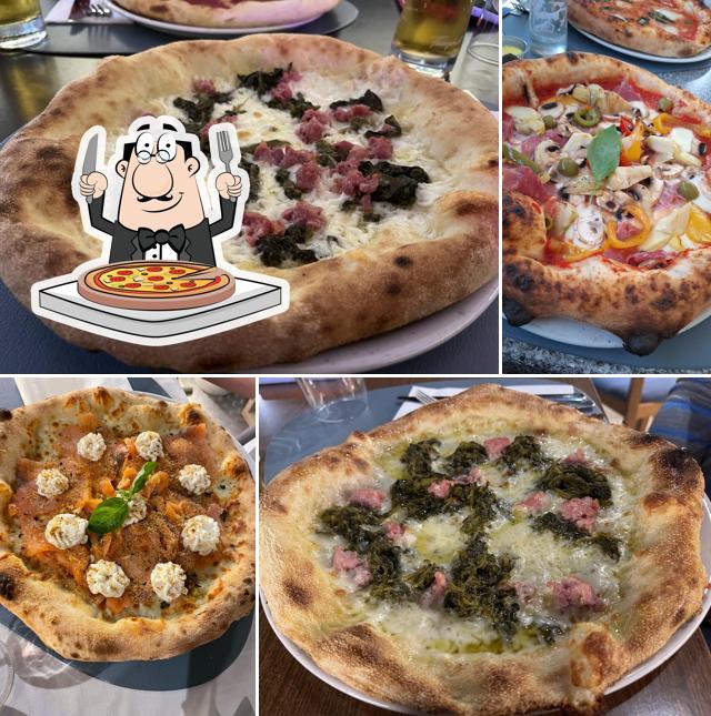 Ordina tra le molte varianti di pizza