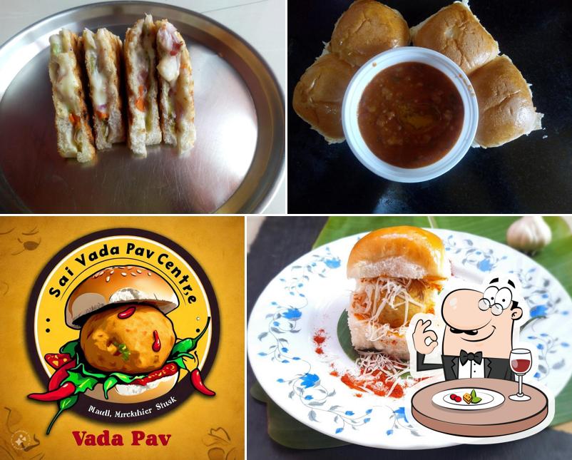 Meals at Sai Vada Pav Centre