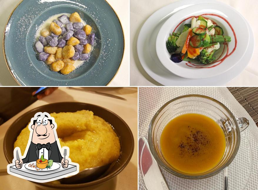 Cibo al Antica Trattoria Piè del Dos Cucina