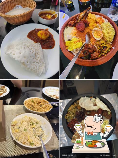 Meals at Highway Restaurant, Vallamkulam, TK Road