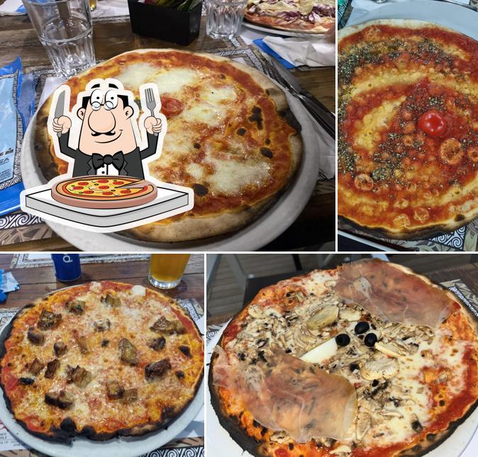 A Mami Ostia Stabilimento Pizzeria, puoi prenderti una bella pizza