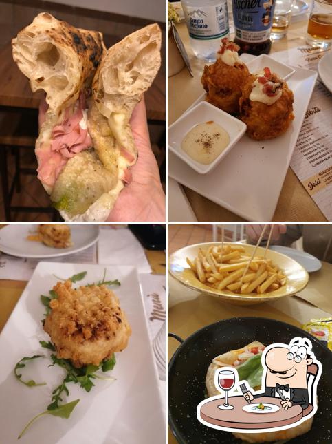 Cibo al Pizzeria La borgata