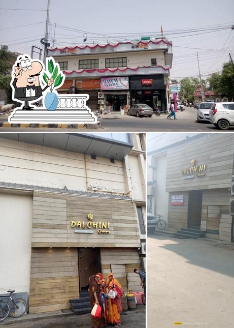 The exterior of Dalchini Greens Restaurant