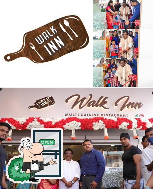 The exterior of Hotel Walk Inn (Veg/ Non-Veg) Seafood