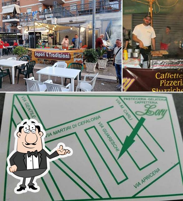 Gli interni di Lory Caffetteria