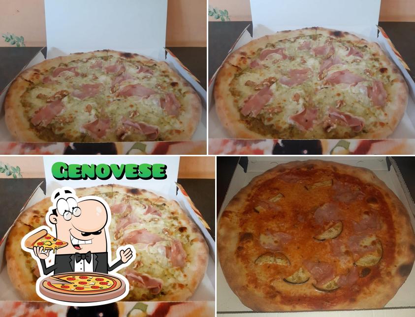 Scegli tra le molte varianti di pizza