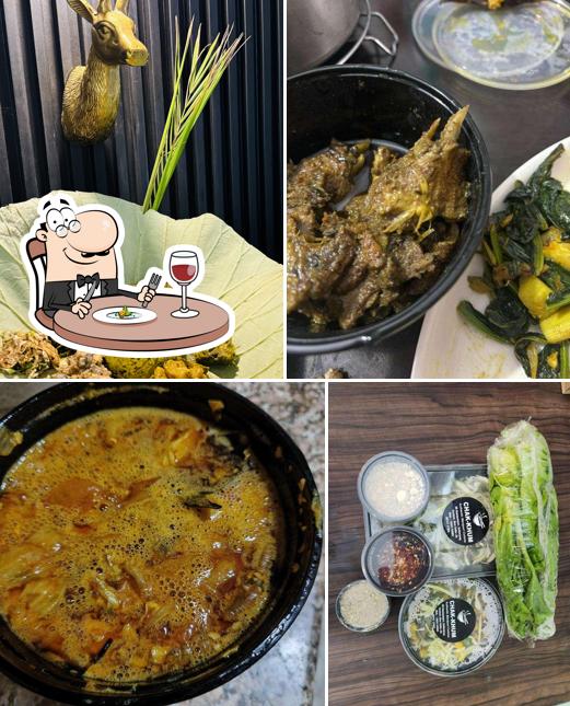 Food at Chak-Khum Manipuri Restaurant In Delhi