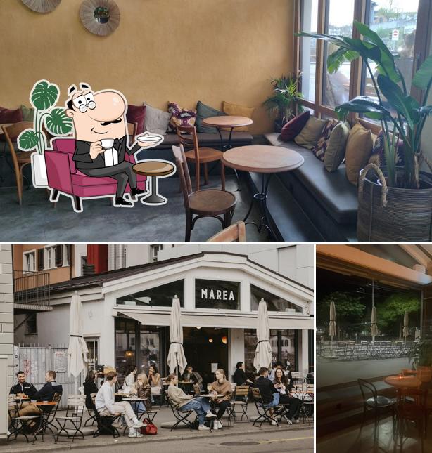 Gli interni di Marea Cocktailbar