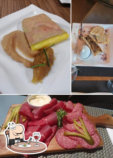 Cibo al Auberge de la Comballaz