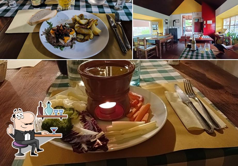 Gli interni di Fattoria del Pino